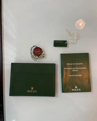 Rolex 4 accessori anni 2000 originali