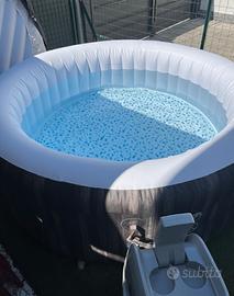 Piscina lay-z spa bahamas air jet