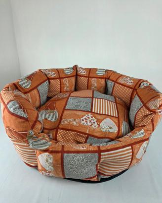 cuccia imbottita con cuscino estraibile  nuova