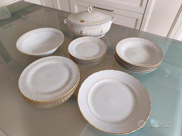 Servizio piatti in ceramica Tognana