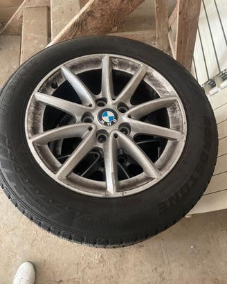 CERCHI ORIGINALI BMW R16  serie 2 +gomme 205/60R16
