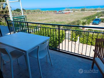 Appartamento fronte mare 1°piano