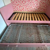 2 letti singoli + 1 materasso memory