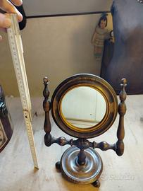 Specchio basculante in legno