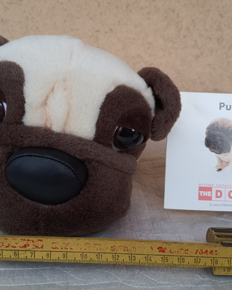 Peluche THE DOG Carlino (Pug).Nuovo. 25 cm