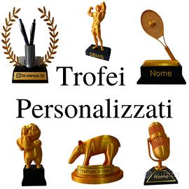 Trofei personalizzati, per Eventi, Regali su misur
