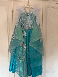 Vestito carnevale principessa Elsa Disney