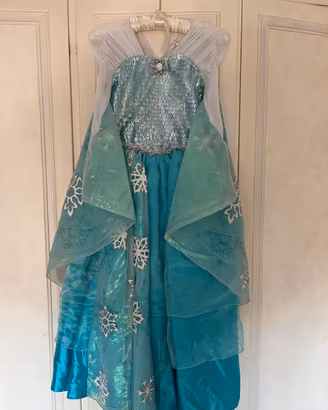 Vestito carnevale principessa Elsa Disney