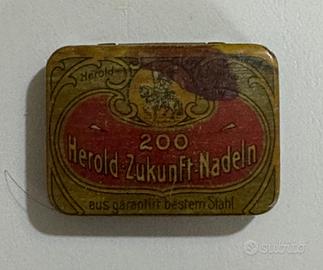 Scatola di puntine per grammofono