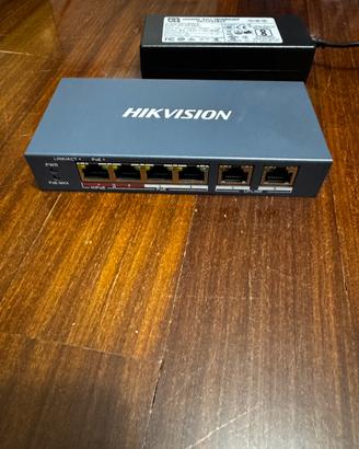 Hikvision switch poe DS-3E0106HP