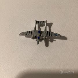 Aereo Micro Machines Anni 80 Vintage in Metallo