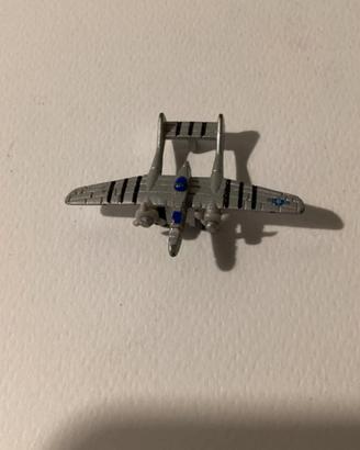 Aereo Micro Machines Anni 80 Vintage in Metallo