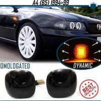 Frecce LED Dinamiche per AUDI A4 B5 Nere CANBUS