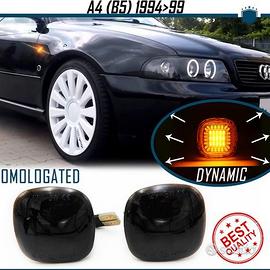 Frecce LED Dinamiche per AUDI A4 B5 Nere CANBUS