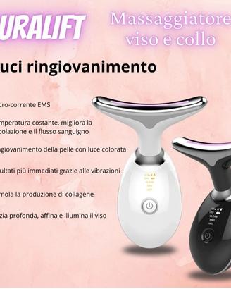 massaggiatore viso e collo