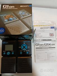 pedaliera multi effetto  g1on zoom