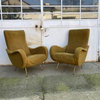 Coppia poltrone anni 50 tipo Lady