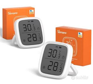 Sonoff 2Pezzi Termometro Igrometro Ambiente
