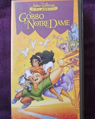 IL GOBBO DI NOTRE DAME VHS ORIGINALE WALT DISNEY