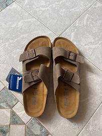 Birkenstock Arizona Grigio Scamosciate – Taglia 45