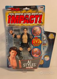 AJ Styles action figure TNA Wrestling GIG