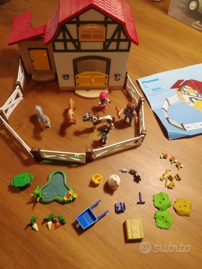 Playmobil Country 70510 Ranch dei Pony con Roulotte Nuovo (Neu und