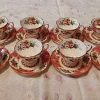 Set da 8 tazze  Royal Albert Lady Carlyle England