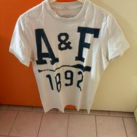 Maglietta Abercrombie & Fitch bianca - Taglia M