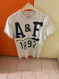 Maglietta Abercrombie & Fitch bianca - Taglia M