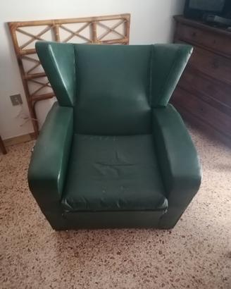 2 poltrone bergère anni '60. 