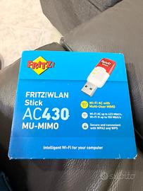 Fritz! WLAN Stick AC 430 MU-MIMO-Wi-Fi USB Dual b.