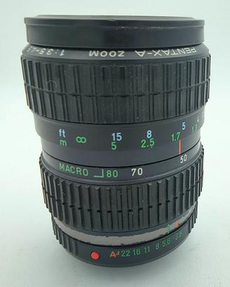 PENTAX-A ZOOM 28-80mm f/3.5-4.5 USATO "SALDI"