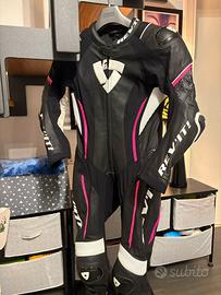 Tuta moto donna revit