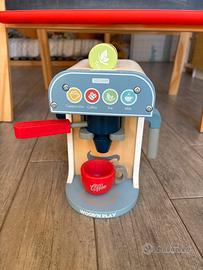 Macchina caffe giocattolo in legno wood’n play