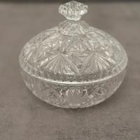 Bomboniera centro tavola in cristallo