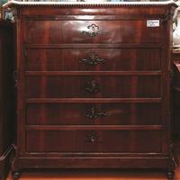 Comò Antico con Piano in Marmo – 24462