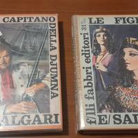 4 libri in 2 volumi Emilio Salgari