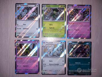 Lotto Carte Pokemon Ita Rare Fuoriserie Baby Holo