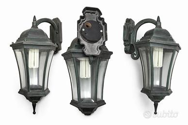 Lampione da Esterno in Stile Classico, Verdo Scuro