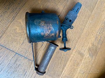 CANNELLO PISTOLA  BRUCIATORE ANNI 30 O 40 VINTAGE