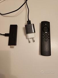 Fire tv Stick con comando vocale Alexa