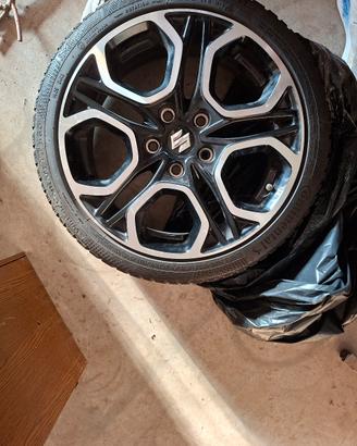 cerchi originali da 17 suzuki swift sport zc33s 