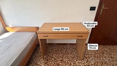 scrivania legno ciliegio