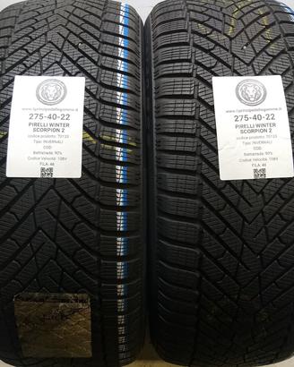 2 GOMME 275 40 22 PIRELLI A70133