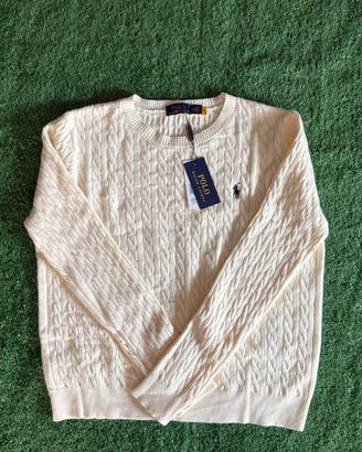 Maglione Ralph Lauren Beige Originale M