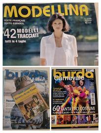 N.3 RIVISTE CARNEVALE /MODA CUCITO/MAGLIA 