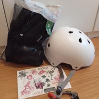  Set Kit Protezione Totale NUOVO - Casco + 3 Prote