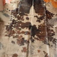 Tappeto mucca originale Anni '70 