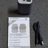 🔋Powerbank compatta Silvercrest 5200 mAh