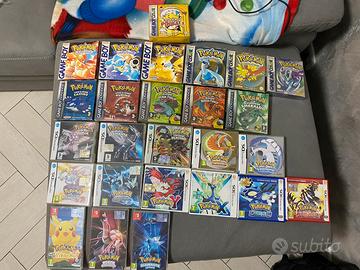 Collezione giochi pokemon